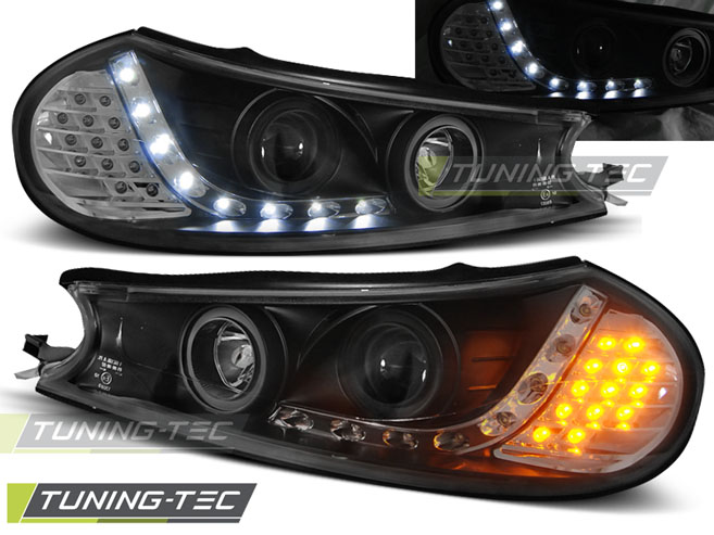 Phare - FORD MONDEO 10.96-08.00 BLACK DAYLIGHT