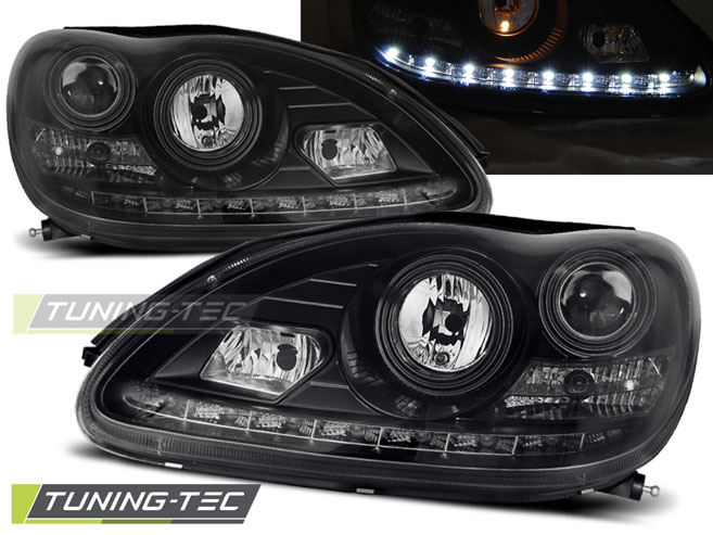 Phare - de type « feux de jour » (daylight) noirs pour MERCEDES W220