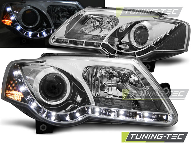 Phare - HAUTES LUMIÈRES DAYLIGHT CROME correspond à VW PASSAT B6 3C