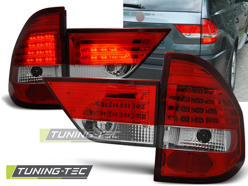LED - LUMIÈRES DE TAIL DEL BLANC ROUGE BMW X3 E83 01.04-06