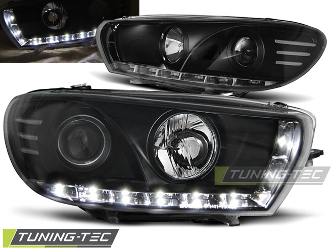 Phare - de type « feux de jour » (daylight) noirs pour VW SCIROCCO