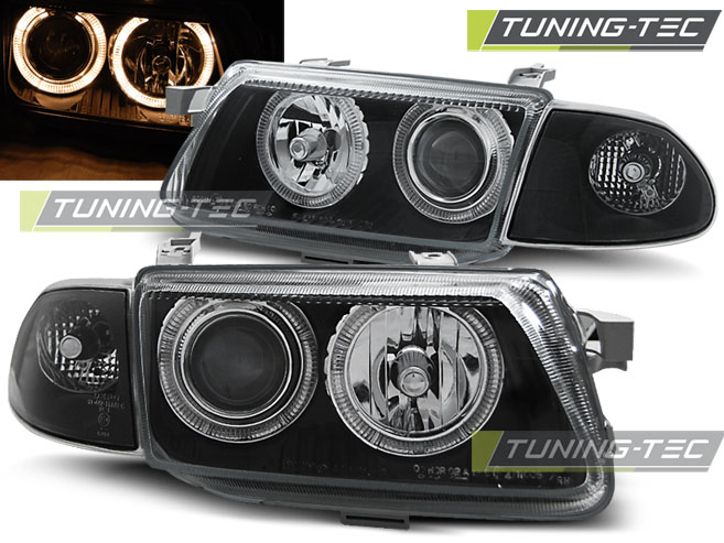 Phare - OPEL ASTRA F 09.94-08.97 ANGEL EYES BLACK