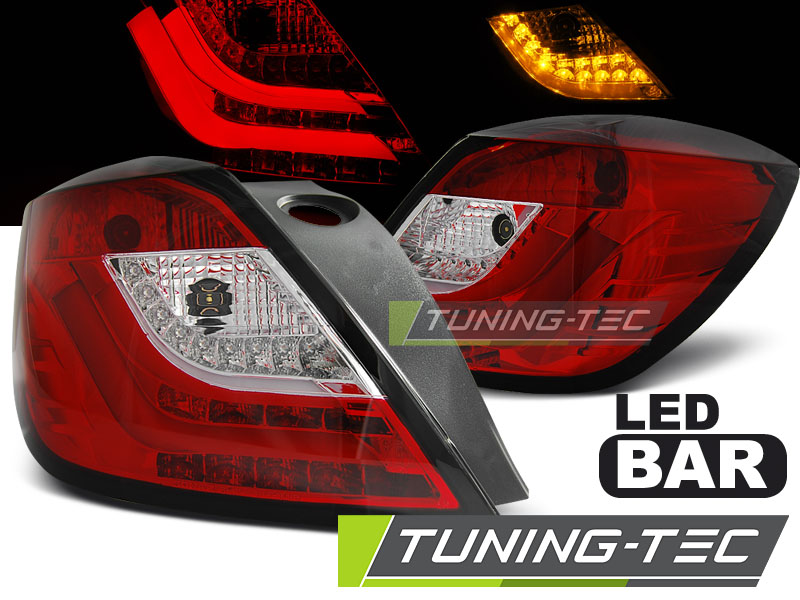 LED - OPEL ASTRA H 03.04-09 LED BLANC ROUGE 3D
