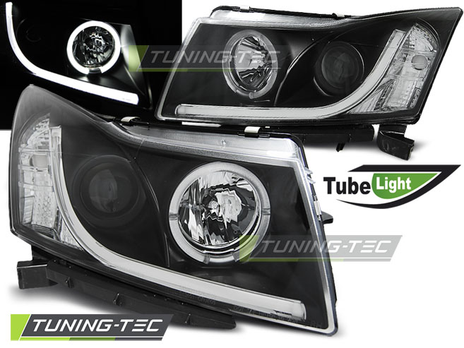 Phare - CHEVROLET CRUZE 09-12 TUBE LIGHT BLACK