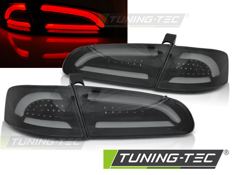 LED BAR TAIL LIGHTS SMOKE fits SEAT IBIZA 04.02-08