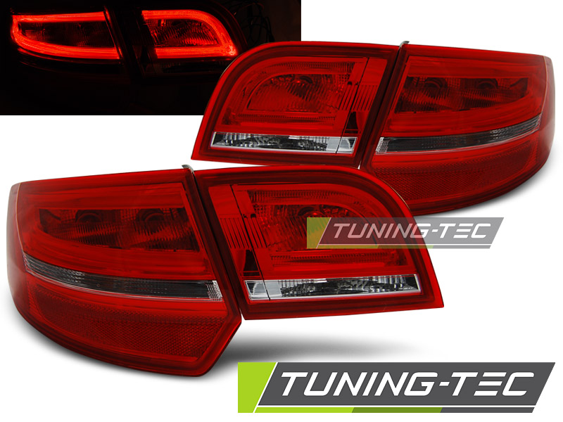 LED - LUMIÈRES DEL BLANC ROUGE ROUGE S'adapte AUDI A3 8P 04-08