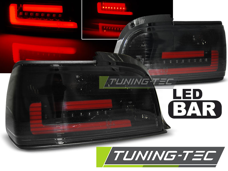 LED - LED BAR TAIL LIGHTS SMOKE convient BMW E36 12.90-08.99 C/C