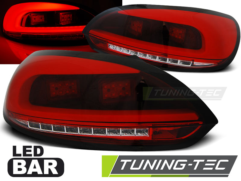 LED - LED BAR TAIL LIGHTS RED WHIE s'adapte VW SCIROCCO III 08-04.14