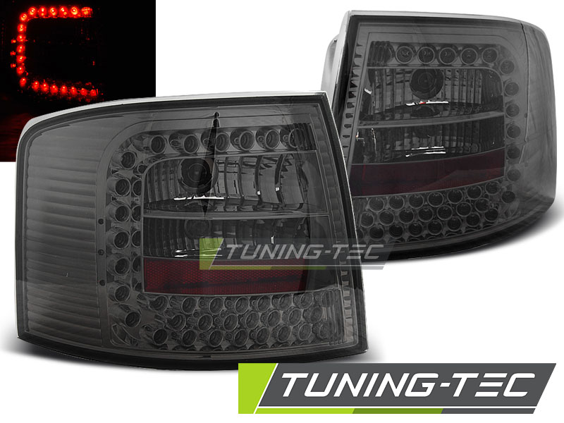 LED - LUMIÈRES DE TAIL LED SMOKE convient à AUDI A6 05.97-05.04 AVANT