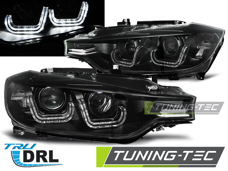 Phare - HAUTES LUMIÈRES U-LED BLACK convient BMW F30/F31 10.11 - 05.15