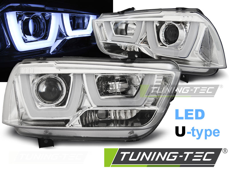 Phare - DODGE CHARGER LX II 11-15 TUBE LIGHT CHROME