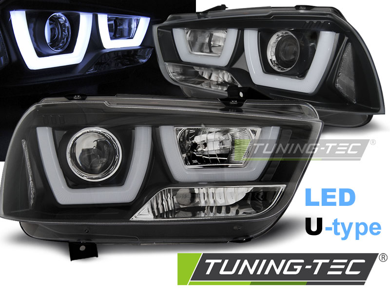Phare - DODGE CHARGER LX II 11-15 TUBE LIGHT BLACK