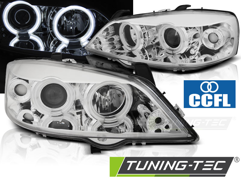 Phare - OPEL ASTRA G 09.97-02.04 ANGEL EYES CCFL CHROME