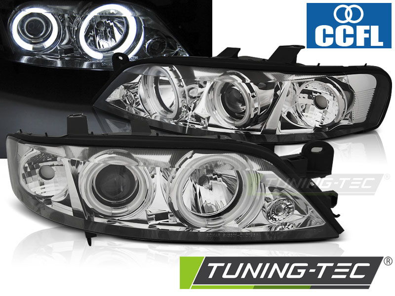Phare - OPEL VECTRA B 99-03.02 ANGEL EYES CCFL CHROME