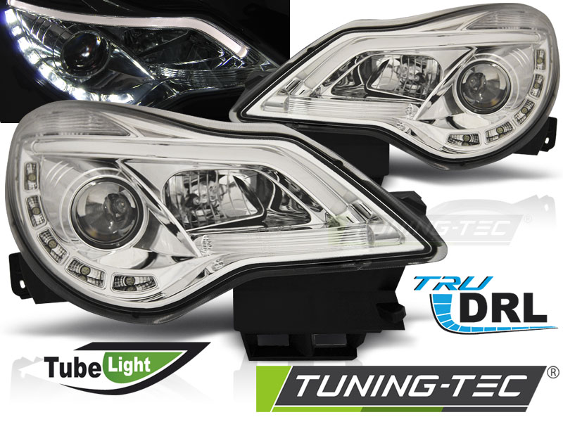 Phare - OPEL CORSA D 11-14 DRL CHROME