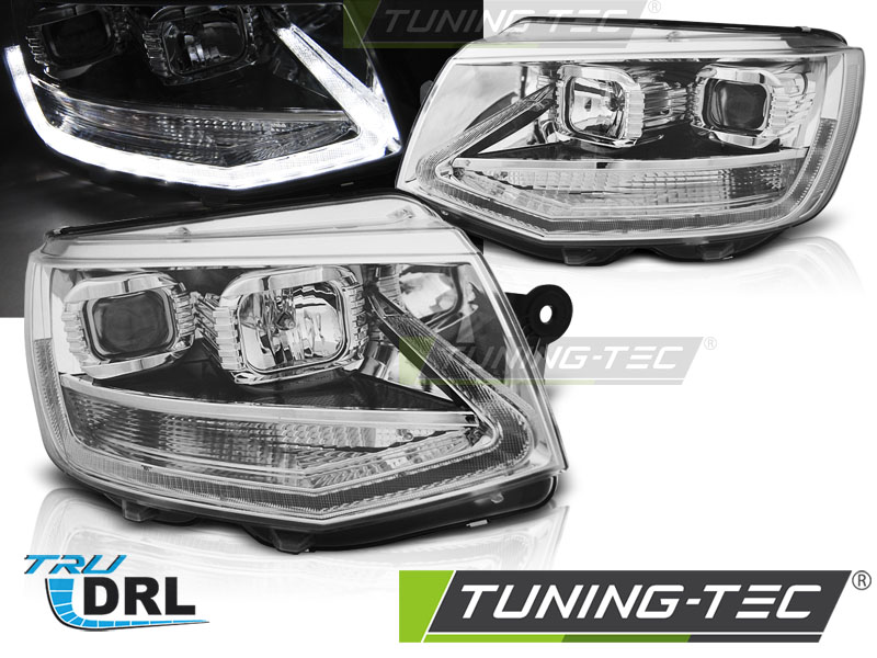 Phare - CHARGE TRUE DRL CHROME convient VW T6 15-19