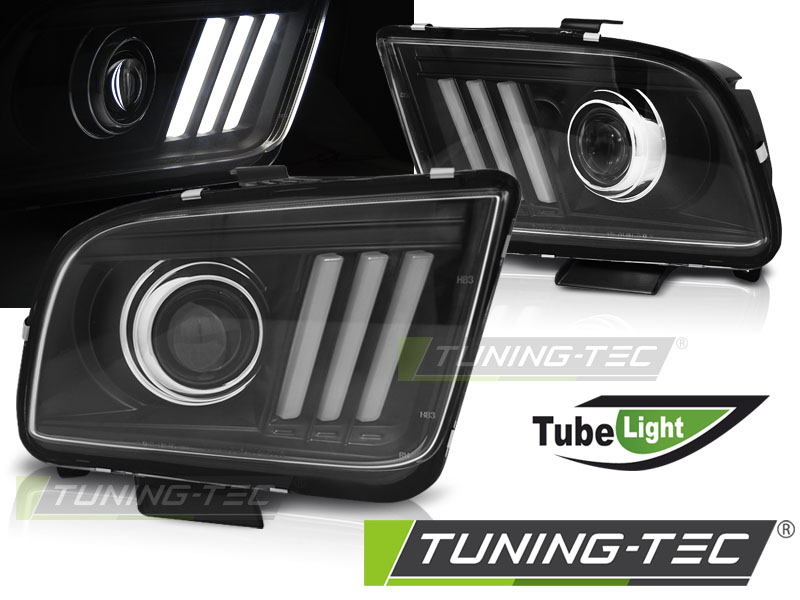 FORD MUSTANG 04-09 TUBE LIGHT BLACK