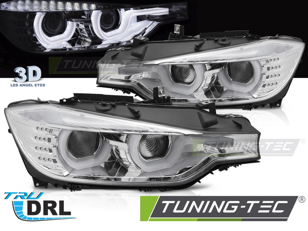 Phare - BMW F30/F31 10.11 - 05.15 U-TYPE CHROME