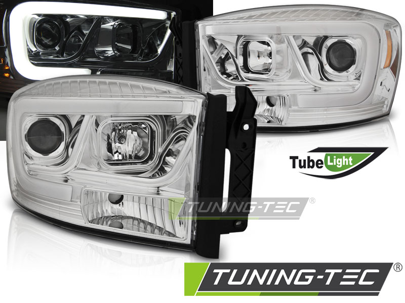Phare - DODGE RAM 06-08 TUBE LIGHT CHROME