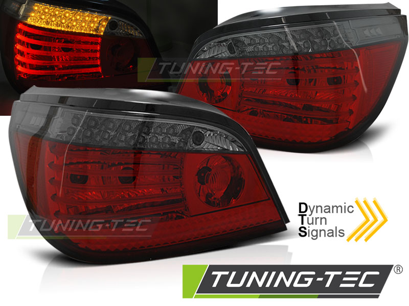 LED - LUMIÈRES DE TAIL LED RED SMOKE SEQ convient à BMW E60 07.03-07