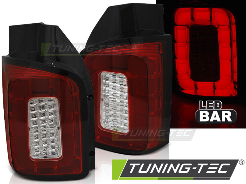 LED - LUMIÈRES DE TAIL DE LA BAR LED RED WHIE convient VW T6 15-19 TRANSPORTEUR