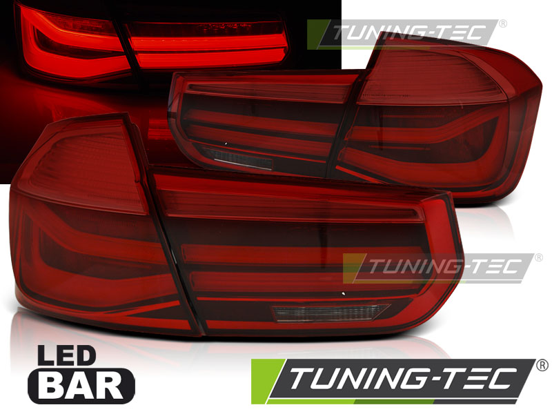 LED BAR TAIL LIGHTS RED fits BMW F30 11-15