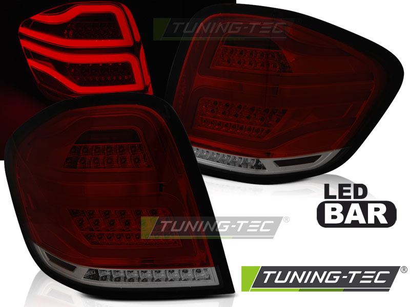 LED - LUMIÈRES DE TAIL DE BAR LED RED SMOKE s'adapte à MERCEDES