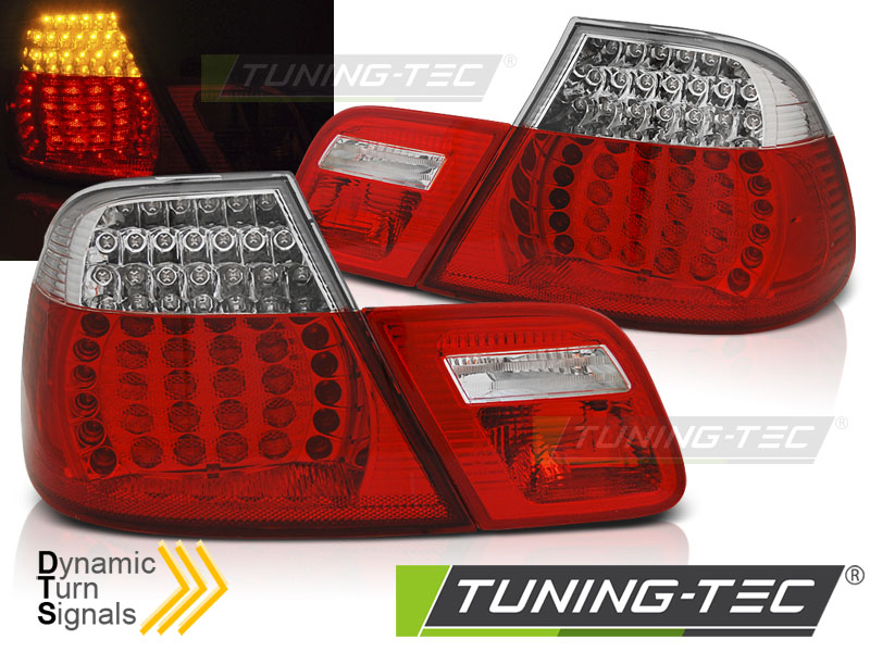 LED - LUMIÈRES DE TAIL LED RED BLANC SEQ convient BMW E46 04.99-03.03 COUPE
