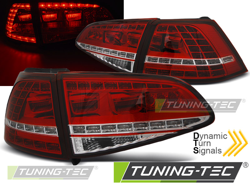 LED - LUMIÈRES DEL SPORT RED BLANC SEQ convient VW GOLF 7 13-17
