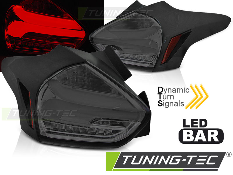 FORD FOCUS 3 15-18 HATCHBACK SMOKE SEQ LED