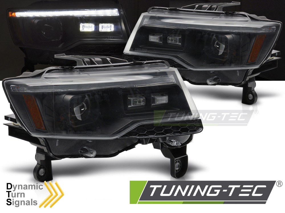 Phare - JEEP GRAND CHEROKEE 14-21 BLACK TUBE LIGHT SEQ