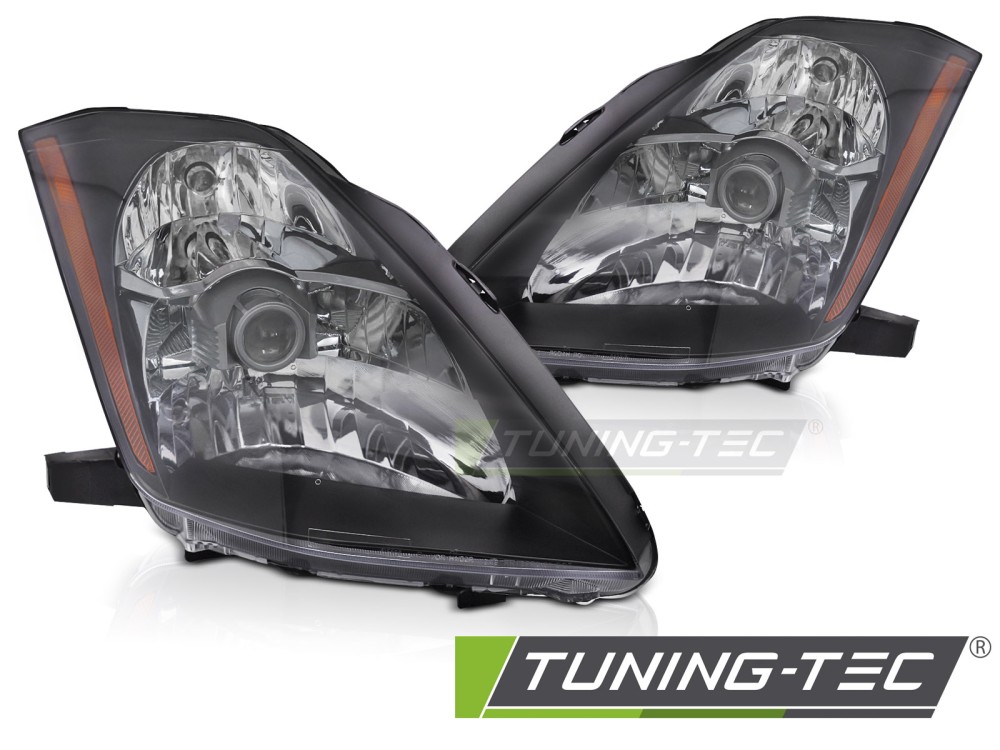 Phare - HEADLIGHTS BLACK s'adapte à NISSAN 350Z 03-05