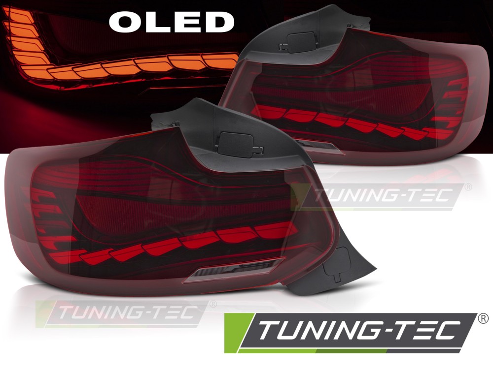 LED - OLED TAIL LIGHTS RED convient BMW F22 F23 F87 14-21
