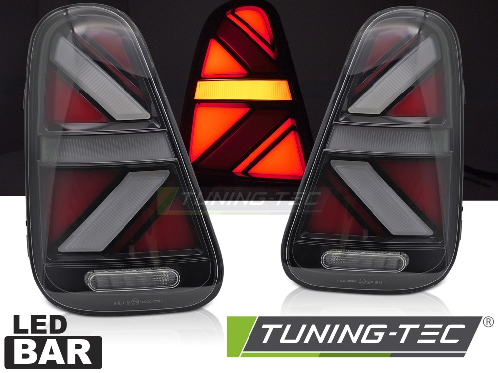 LED TAIL LIGHTS SMOKE SEQ fits MINI COOPER R50 R52 R53 01-06