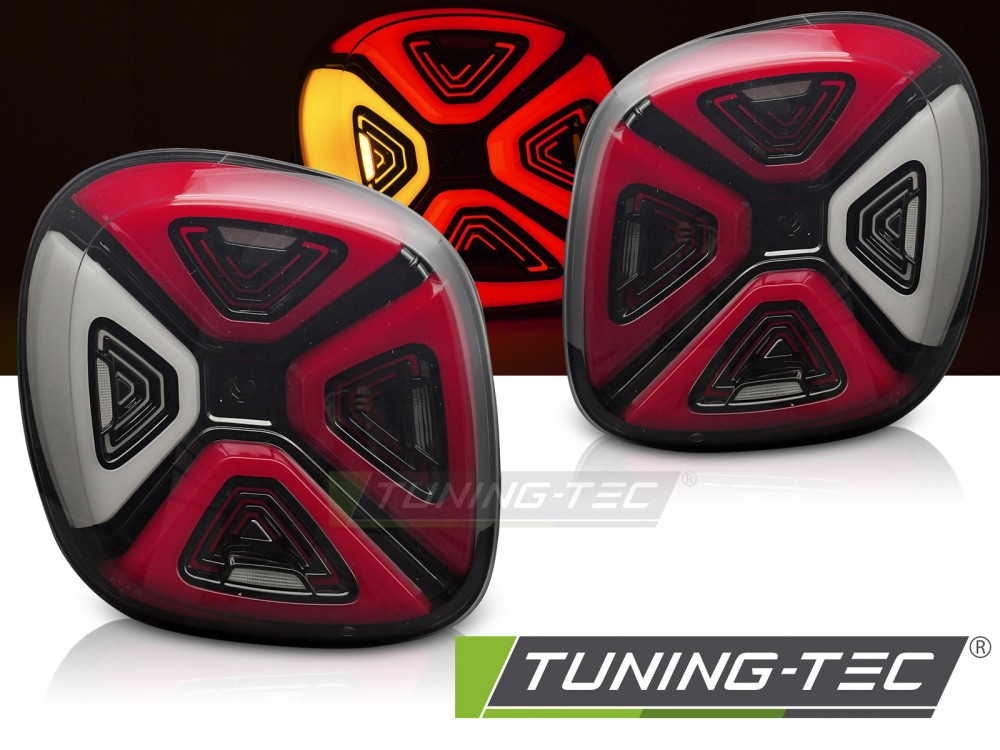 LED - TAILIGHTS LED SMOKE convient SMART FORTWO III 14-19