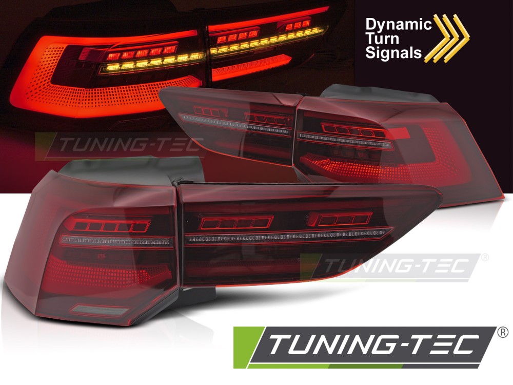 LED - LED LUMIÈRES DE TAIL RED LED SEQ convient VW GOLF VIII 19-24