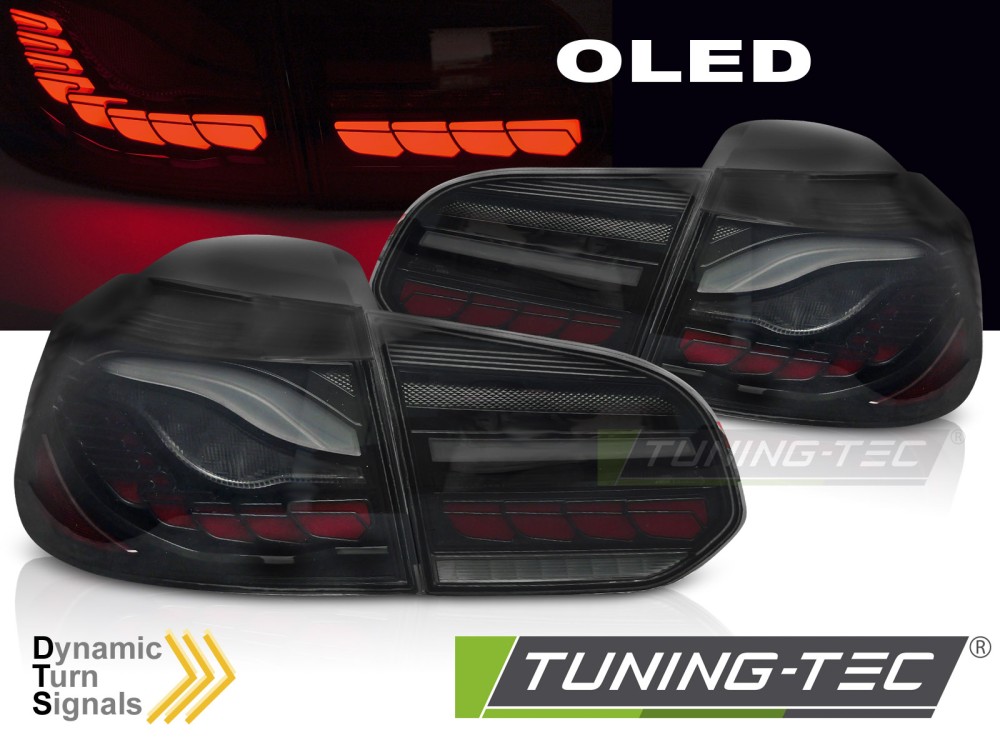 LED - LUMIÈRES DE TAIL LED SMOKE LED OLED fits VW GOLF VI 08-13