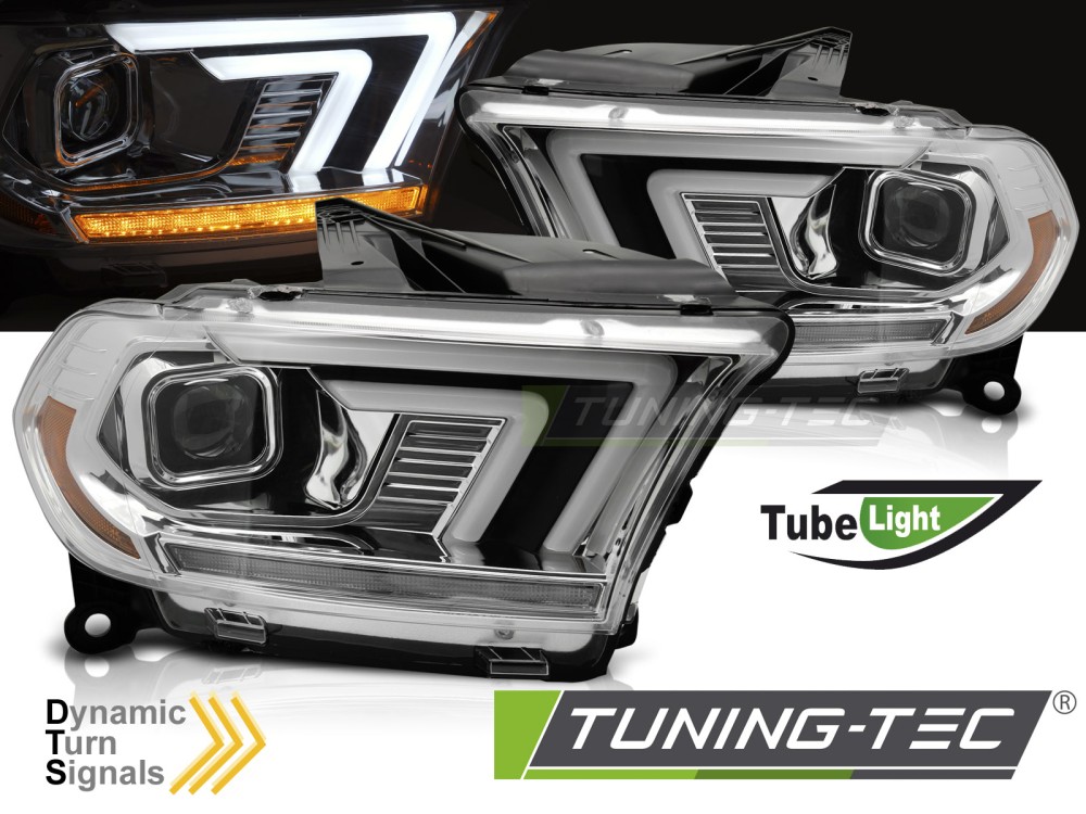 Phare - HAUTS CHROME TUBE SEQ s'adapte à DODGE DURANGO 10-13