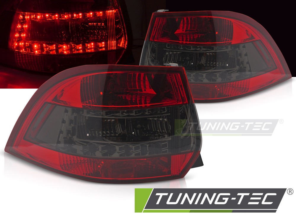 LED - LUMIÈRES DE TAIL LED SMOKE RED convient VW GOLF 5/6 VARIANT