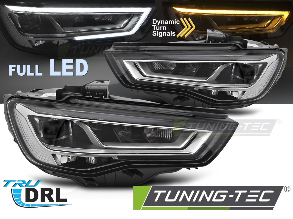 HEADLIGHTS FULL LED SEQ DRL fits AUDI A3 8V 12-16