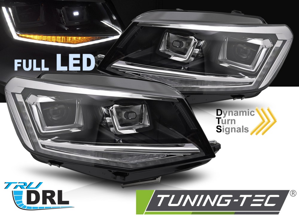 FULL LED HEADLIGHTS SEQ DRL fits VW CADDY 15-20