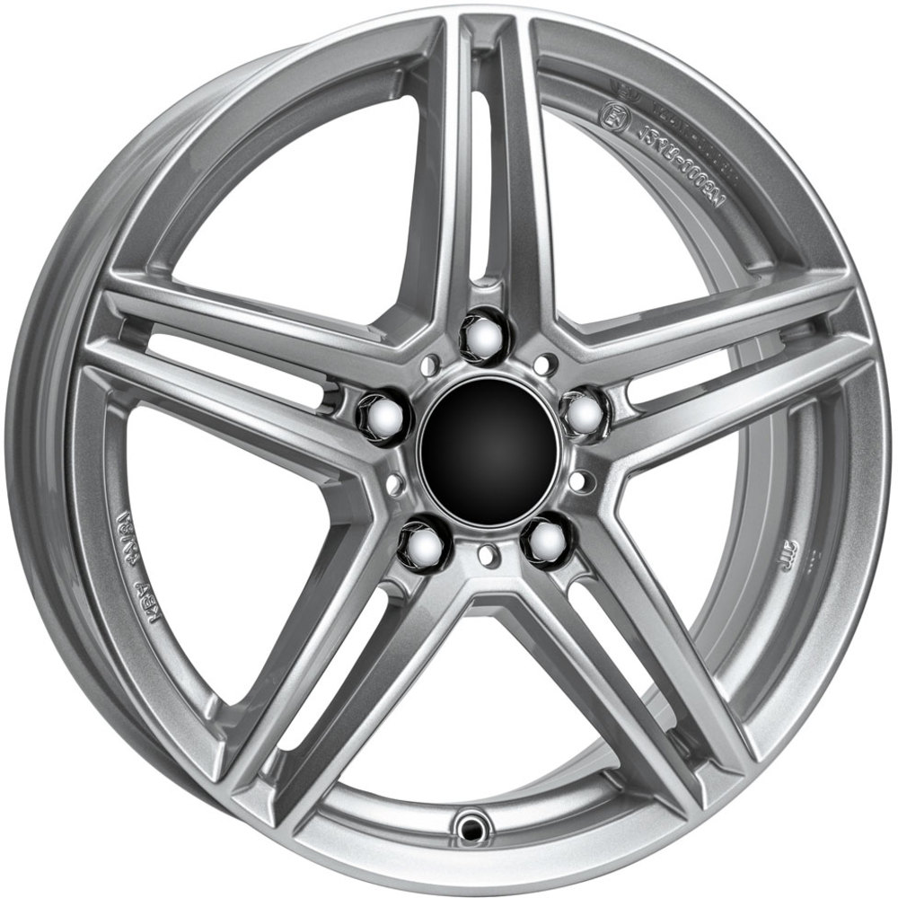 Jante alu Demon Wheels GB M10 Polar Silver